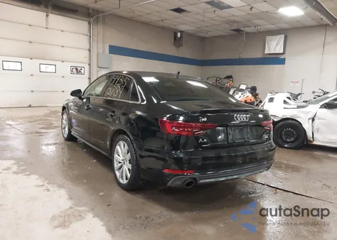 2018 Audi A4 2.0T Tech Ultra Premium/2.0T Ultra Premium из США, поврежденный, VIN WAUKMAF41JA224853